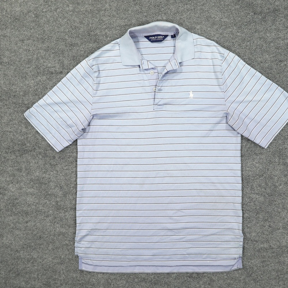Polo by Ralph Lauren Light Blue Striped Polo Shirt